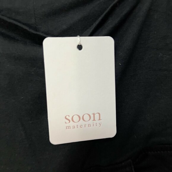 Soon Maternity Heavenly Overbelly Skinny Jeans - Black - 32M - Picture 4 of 8